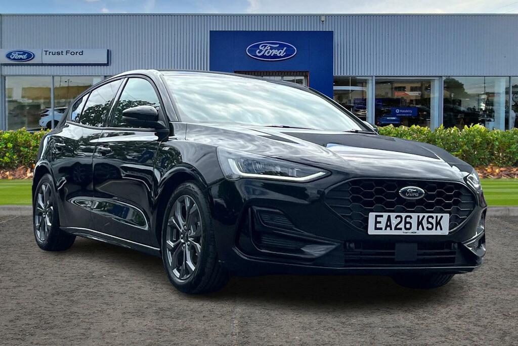 Ford Focus 1.0 Ecoboost Hybrid Mhev St-line EA26KSK Black