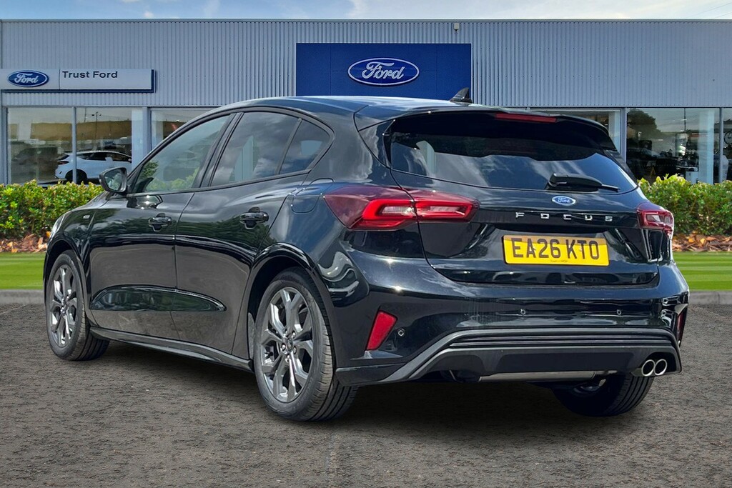 Ford Focus 1.0 Ecoboost Hybrid Mhev St-line EA26KTO Black #2