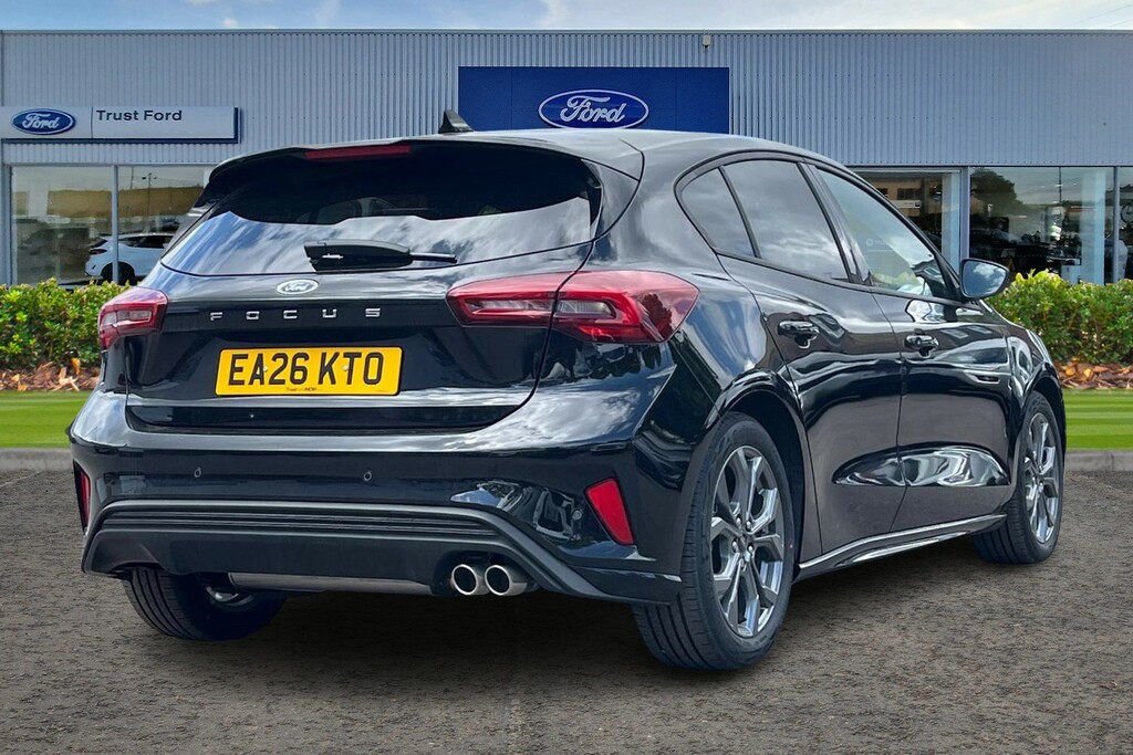Ford Focus 1.0 Ecoboost Hybrid Mhev St-line EA26KTO Black #4