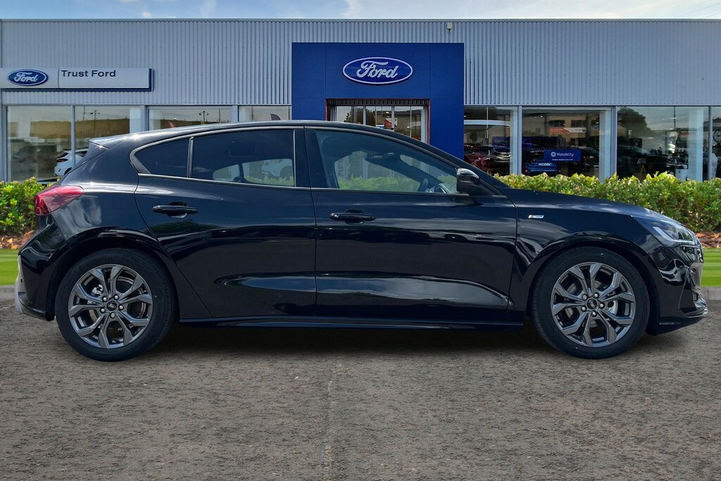 Ford Focus 1.0 Ecoboost Hybrid Mhev St-line EA26KTO Black #3