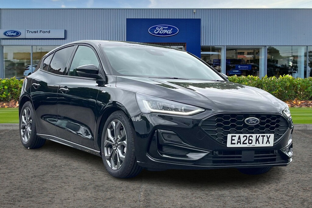 Ford Focus 1.0L Ecoboost Hybrid Mhev St-line EA26KTX Black