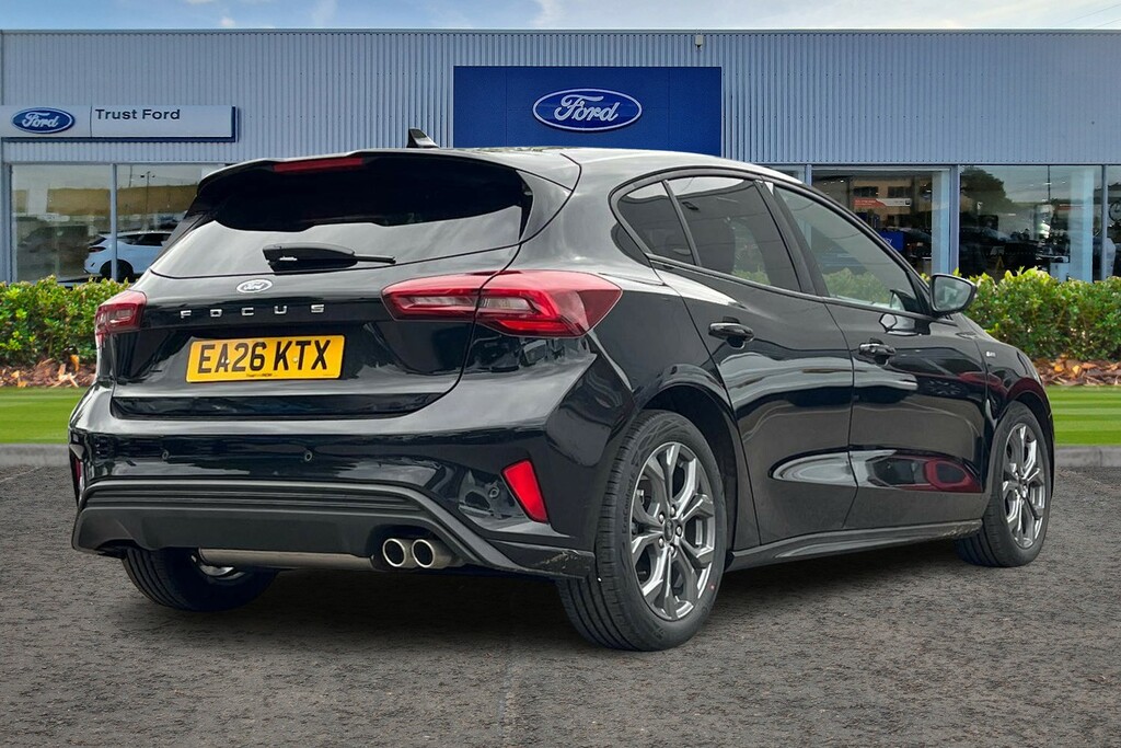Ford Focus 1.0L Ecoboost Hybrid Mhev St-line EA26KTX Black #4
