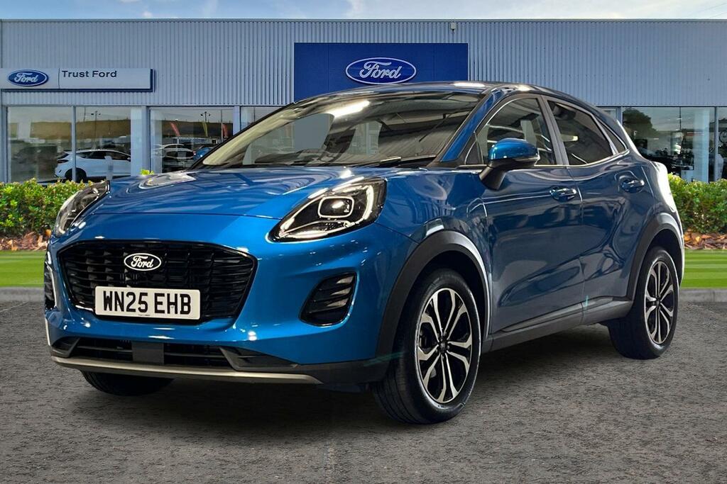 Ford Puma 1.0 Ecoboost Hybrid Mhev Titanium Dct WN25EHB Blue #5