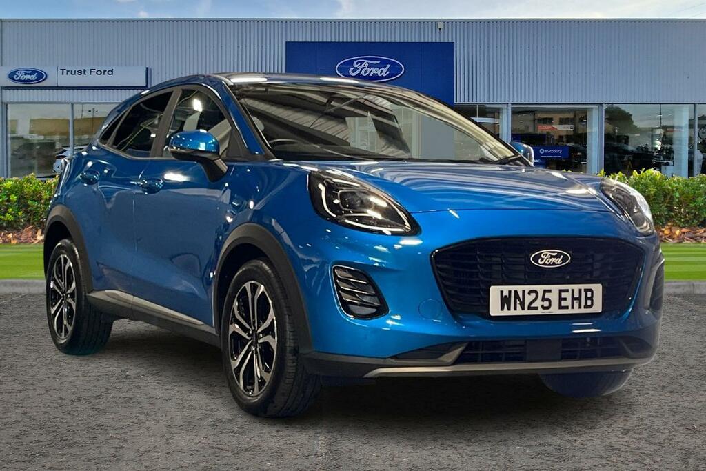 Ford Puma 1.0 Ecoboost Hybrid Mhev Titanium Dct Blue
