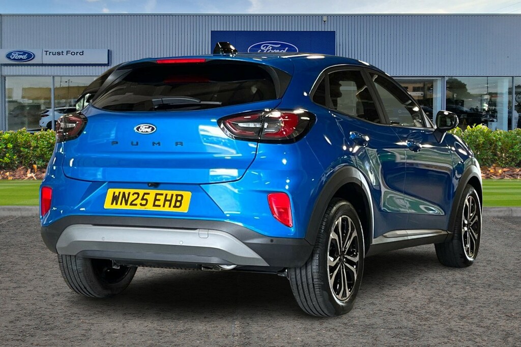 Ford Puma 1.0 Ecoboost Hybrid Mhev Titanium Dct WN25EHB Blue #4