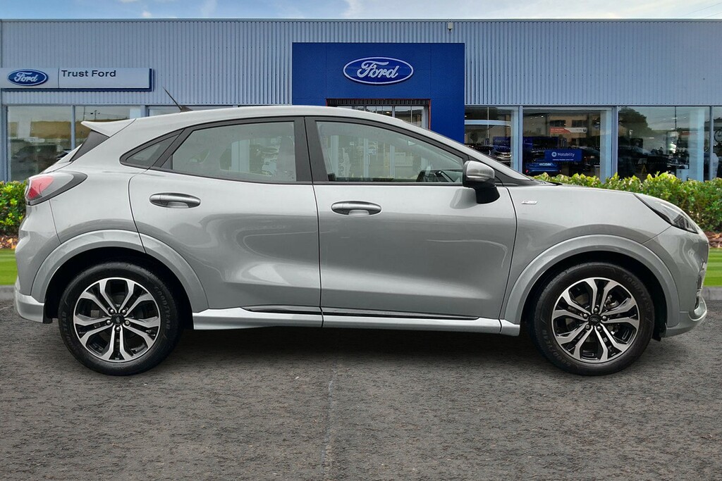 Ford Puma 1.0 Ecoboost Hybrid Mhev St-line Silver #3