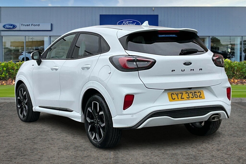 Ford Puma 1.0 Ecoboost Hybrid Mhev 155 St-line X White #2