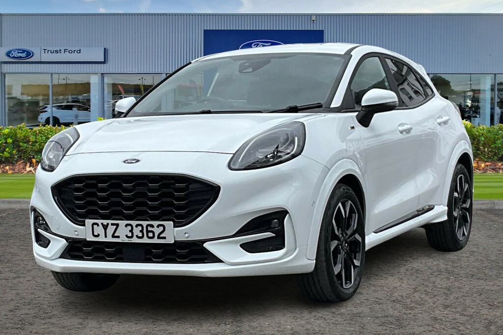Ford Puma 1.0 Ecoboost Hybrid Mhev 155 St-line X White #5