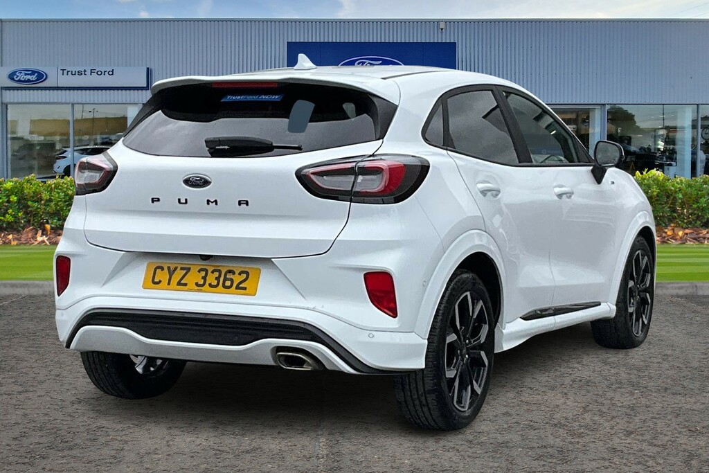Ford Puma 1.0 Ecoboost Hybrid Mhev 155 St-line X White #4