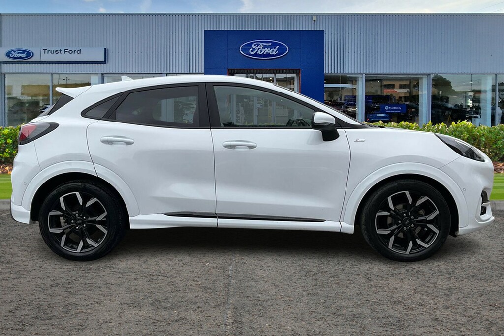 Ford Puma 1.0 Ecoboost Hybrid Mhev 155 St-line X White #3