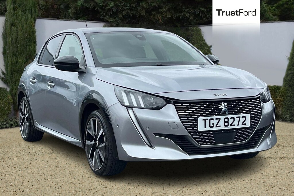 Peugeot e-208 100Kw Gt 50Kwh - Motd To 16.03.2027 Reve Grey