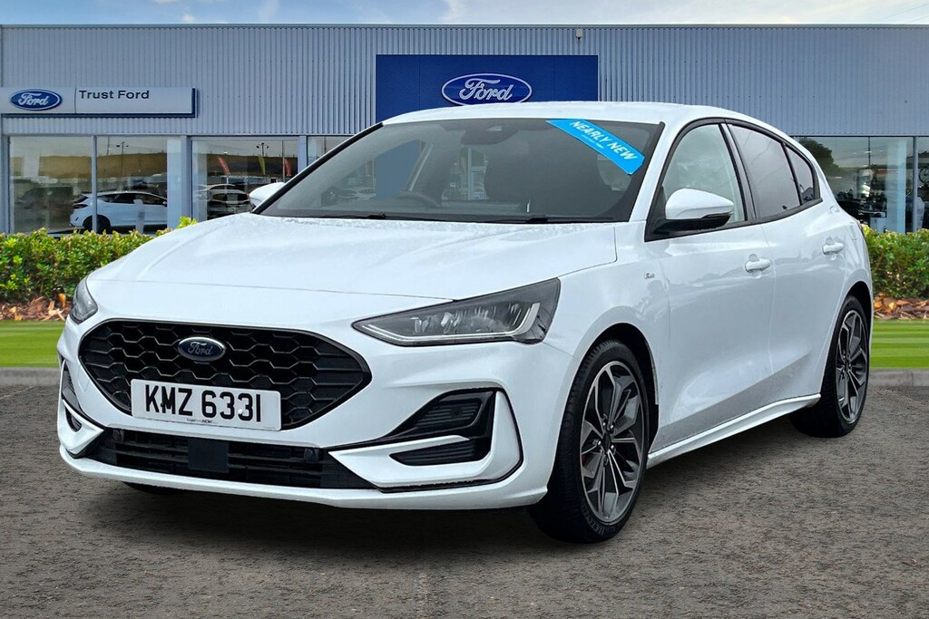Ford Focus 1.0 Ecoboost Hybrid Mhev 155 St-line X Ed White #5