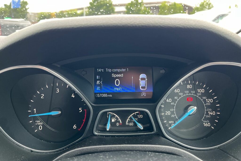 Ford Focus 1.0T Ecoboost Titanium Euro 6 Ss 44000 Mile Black #13