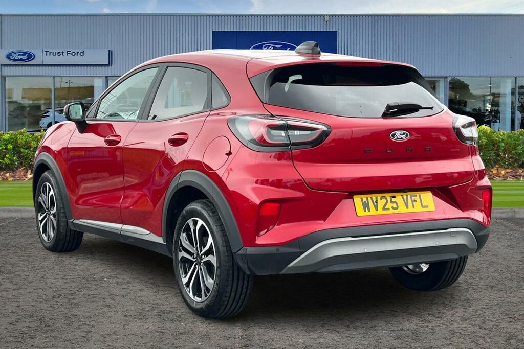 Ford Puma 1.0 Ecoboost Hybrid Mhev Titanium Dct WV25VFL Red #2