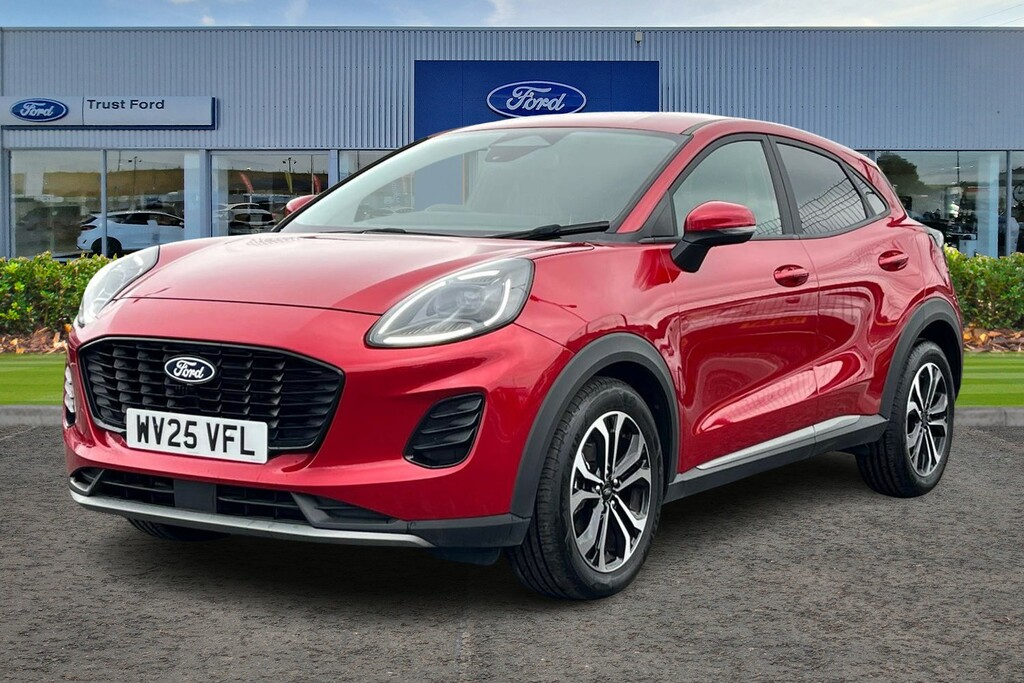 Ford Puma 1.0 Ecoboost Hybrid Mhev Titanium Dct WV25VFL Red #5