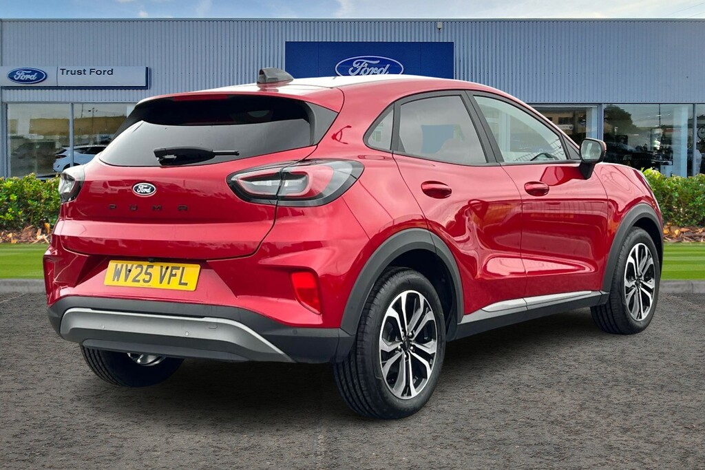 Ford Puma 1.0 Ecoboost Hybrid Mhev Titanium Dct WV25VFL Red #4
