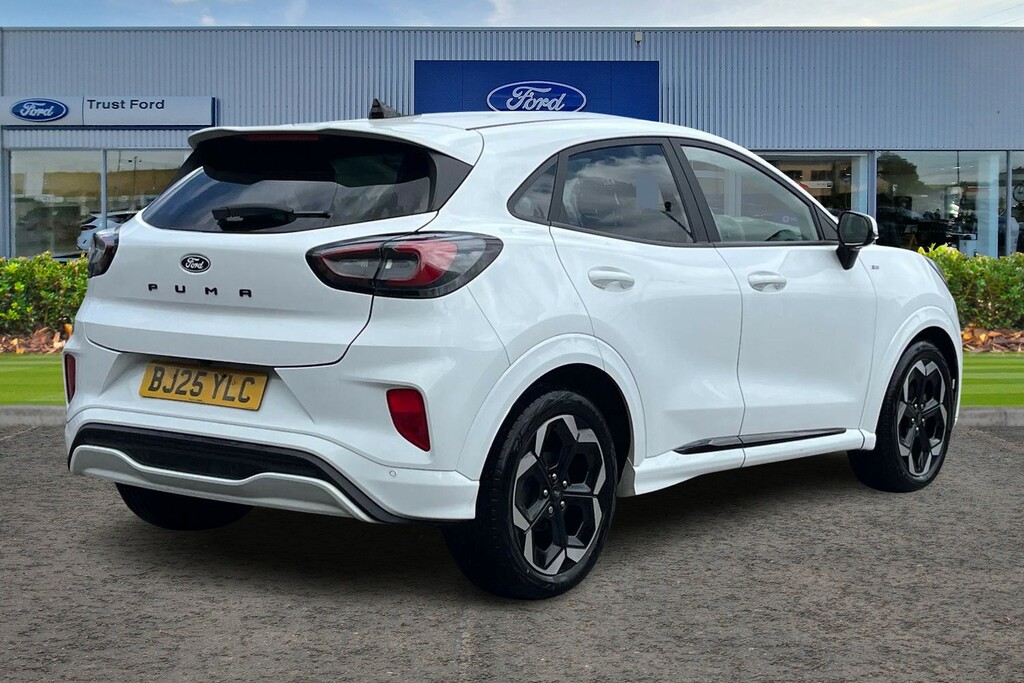 Ford Puma St-line X Partial Leather Seats Wireless Charg BJ25YLC White #4