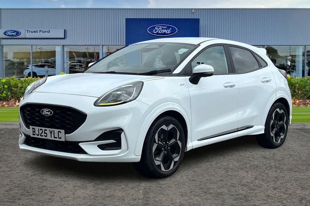 Ford Puma St-line X Partial Leather Seats Wireless Charg BJ25YLC White #5