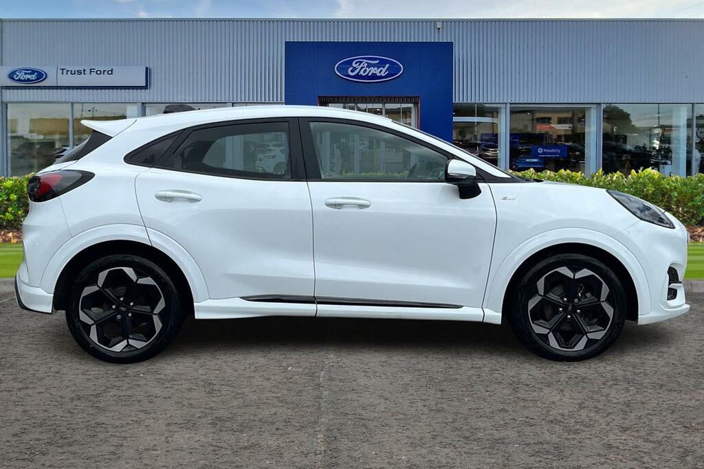Ford Puma St-line X Partial Leather Seats Wireless Charg BJ25YLC White #3