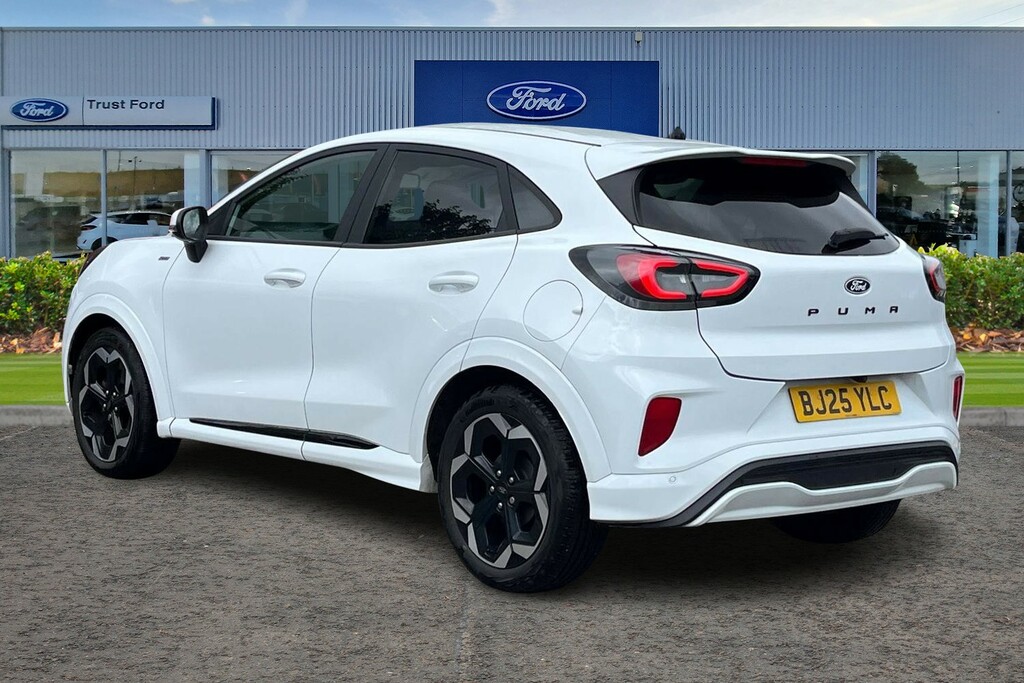 Ford Puma St-line X Partial Leather Seats Wireless Charg BJ25YLC White #2