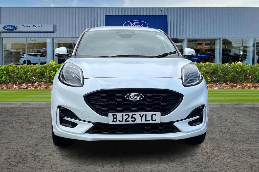 Ford Puma St-line X Partial Leather Seats Wireless Charg BJ25YLC White #6