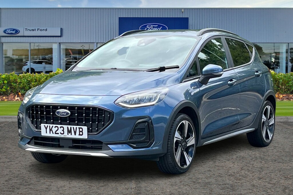 Ford Fiesta 1.0T Ecoboost Active Hatchback E YK23MVB Blue #5