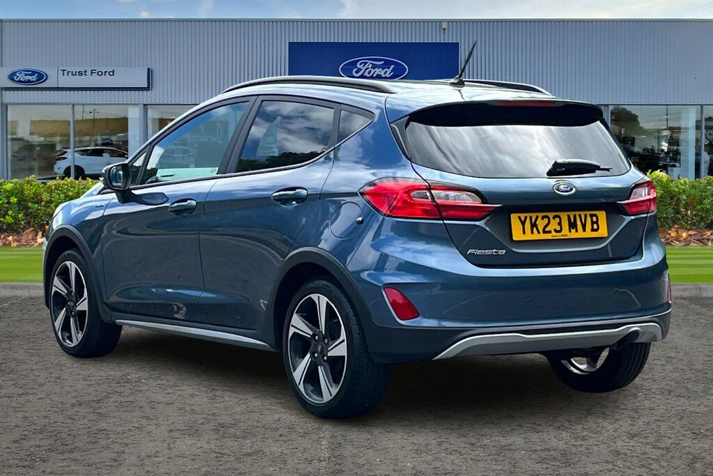 Ford Fiesta 1.0T Ecoboost Active Hatchback E YK23MVB Blue #2