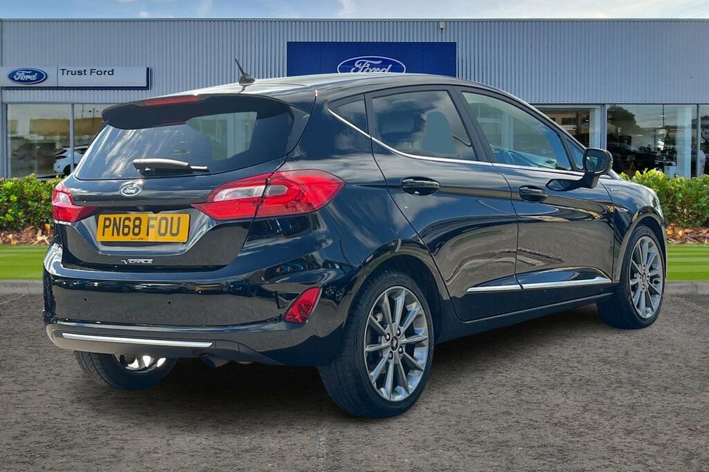 Ford Fiesta Vignale 1.0 Ecoboost 140 PN68FOU Black #4