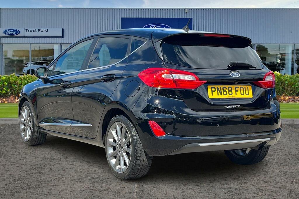 Ford Fiesta Vignale 1.0 Ecoboost 140 PN68FOU Black #2
