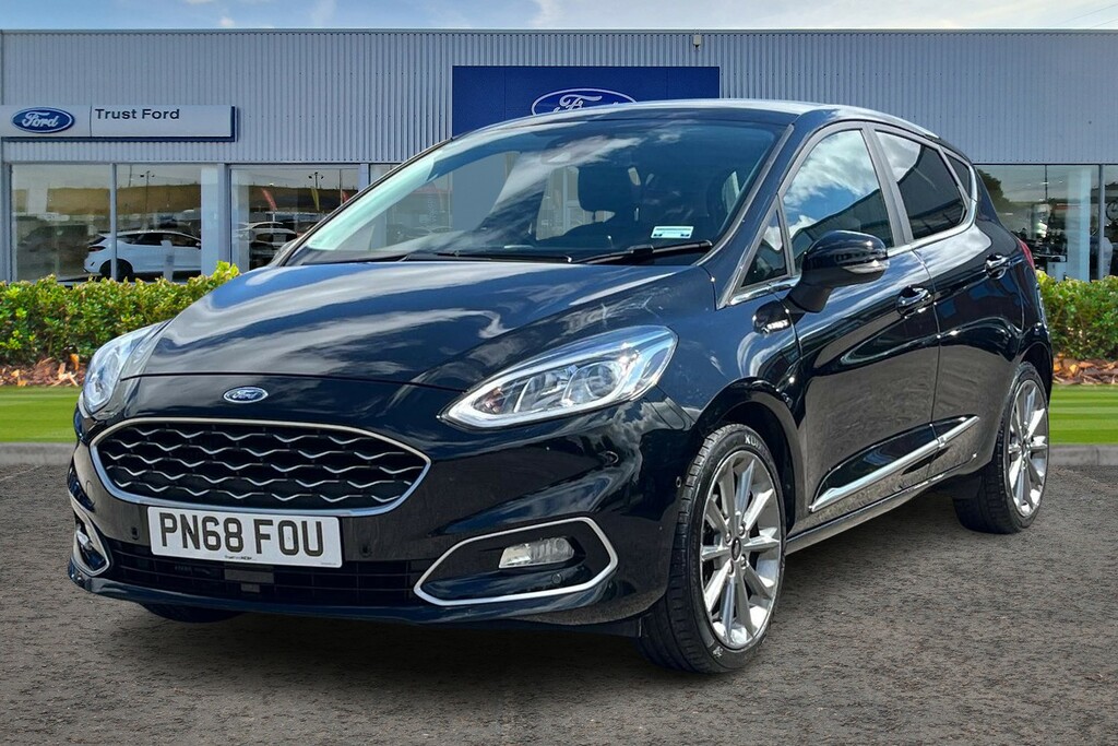Ford Fiesta Vignale 1.0 Ecoboost 140 PN68FOU Black #5