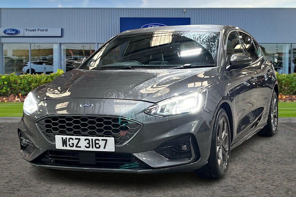 Ford Focus 1.0 Ecoboost 125 St-line Edition Parking WGZ3167 Grey #5