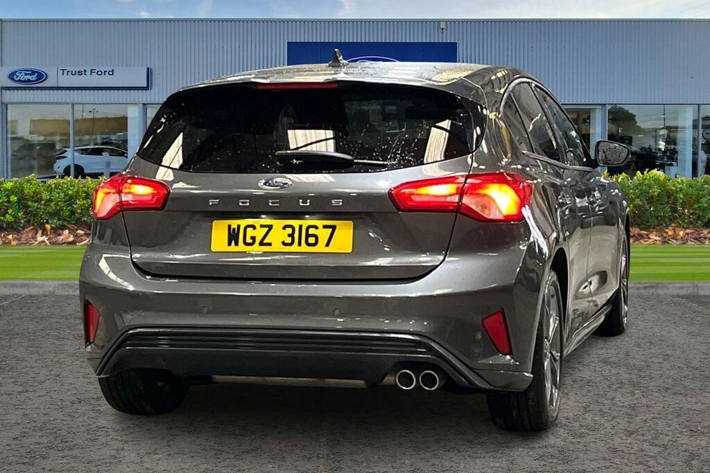 Ford Focus 1.0 Ecoboost 125 St-line Edition Parking WGZ3167 Grey #4