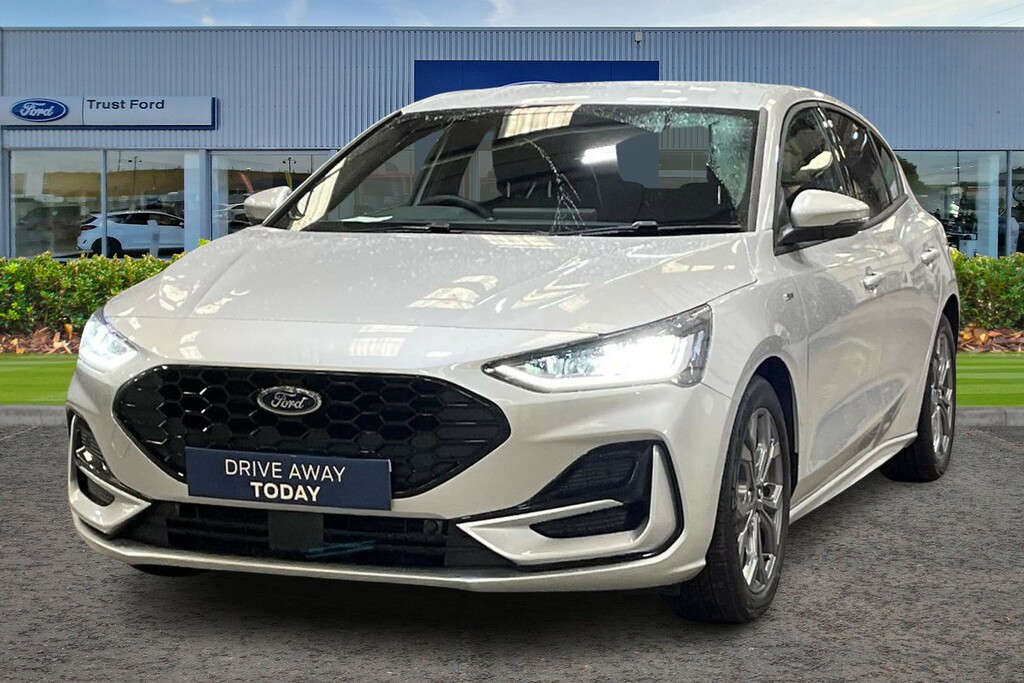 Ford Focus 1.0 Ecoboost Hybrid Mhev St-line 5Dr- Parking Sens Silver #5