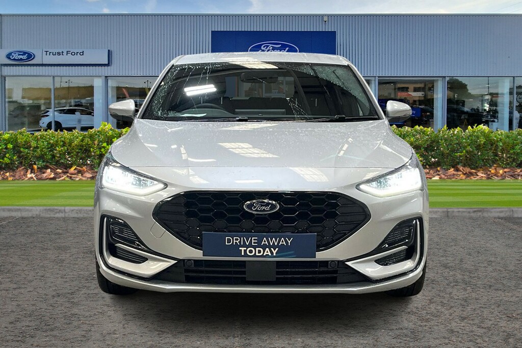 Ford Focus 1.0 Ecoboost Hybrid Mhev St-line 5Dr- Parking Sens Silver #6