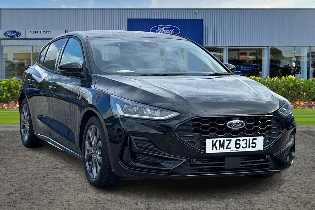 Ford Focus 1.0 Ecoboost Hybrid Mhev St-line 5Dr- Panoramic Su Black