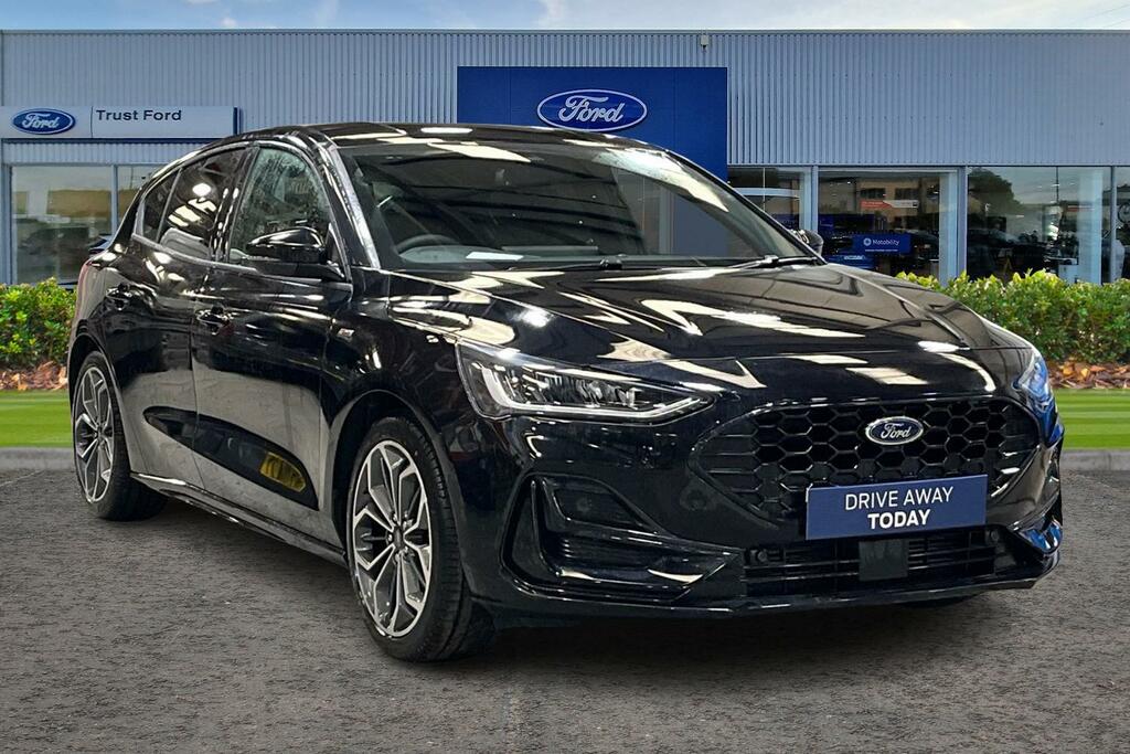 Ford Focus 1.0 Ecoboost Hybrid Mhev 155 St-line X Ed Black
