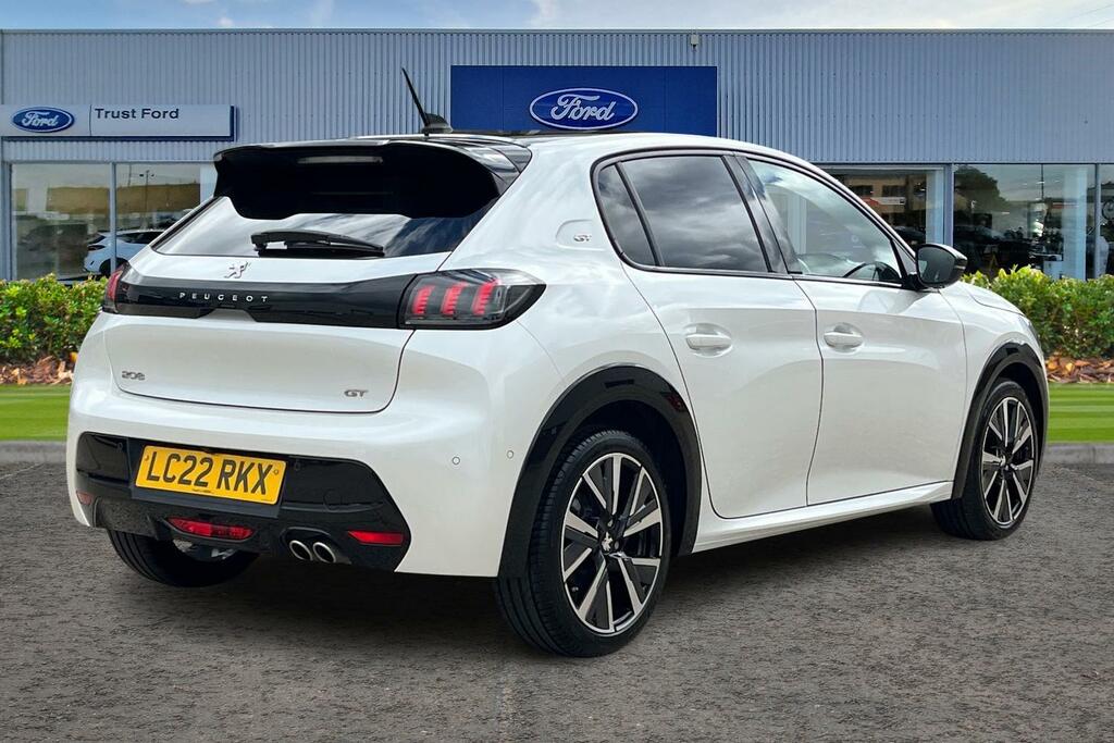 Peugeot 208 1.2 Puretech Gt Hatchback Eat Euro 6 S LC22RKX White #4