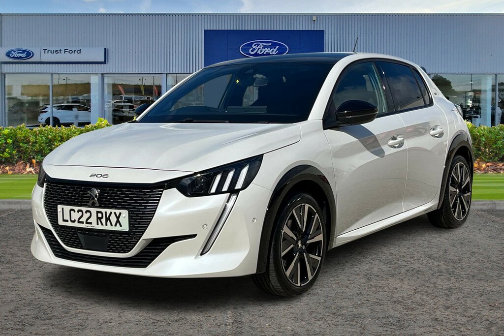 Peugeot 208 1.2 Puretech Gt Hatchback Eat Euro 6 S LC22RKX White #5