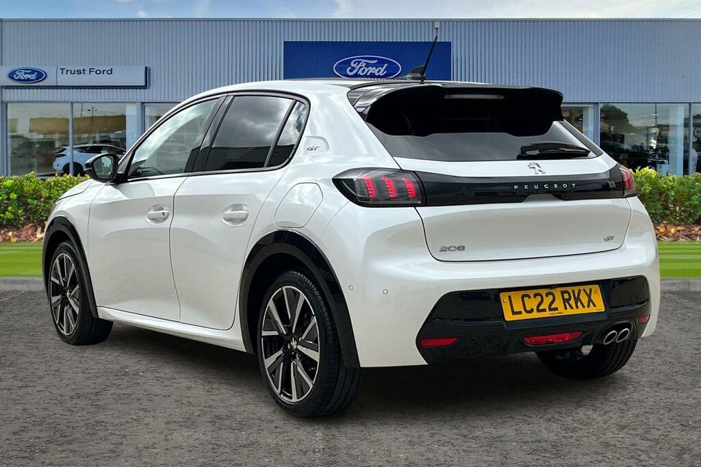 Peugeot 208 1.2 Puretech Gt Hatchback Eat Euro 6 S LC22RKX White #2