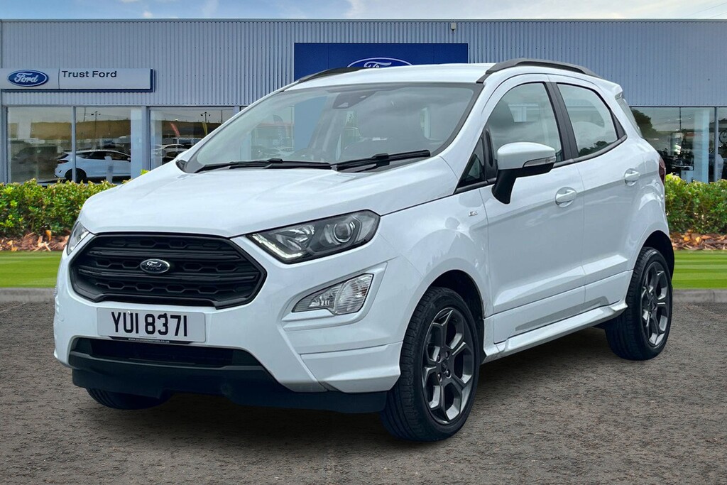 Ford Ecosport St-line YUI8371 White #5