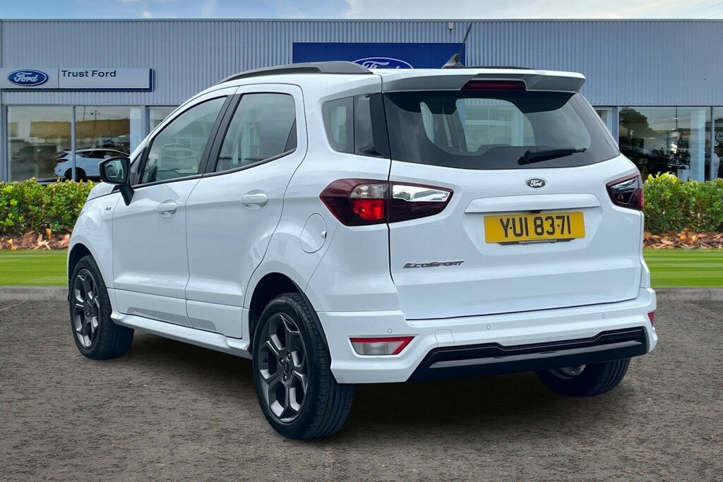 Ford Ecosport St-line YUI8371 White #2