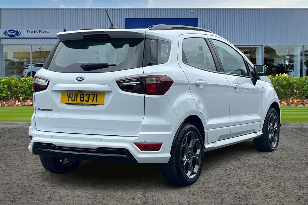 Ford Ecosport St-line YUI8371 White #4