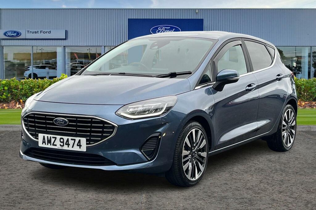 Ford Fiesta Titanium X AMZ9474 Blue #5