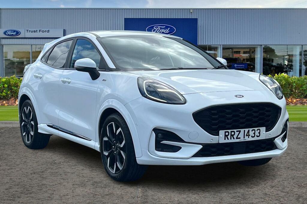 Ford Puma 1.0 Ecoboost Hybrid Mhev St-line X First Ed White