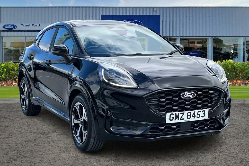 Ford Puma 1.0T Ecoboost Mhev St-line Suv Hybrid D Black
