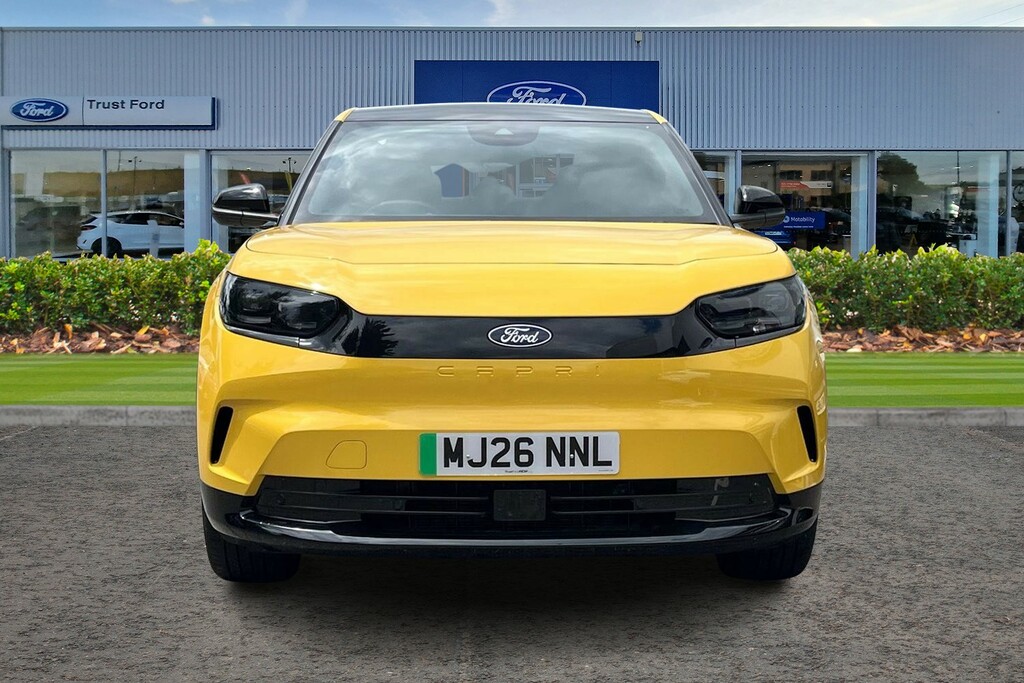 Ford Capri Premium Retractable Towbar Blis Rear View Ca Yellow #6