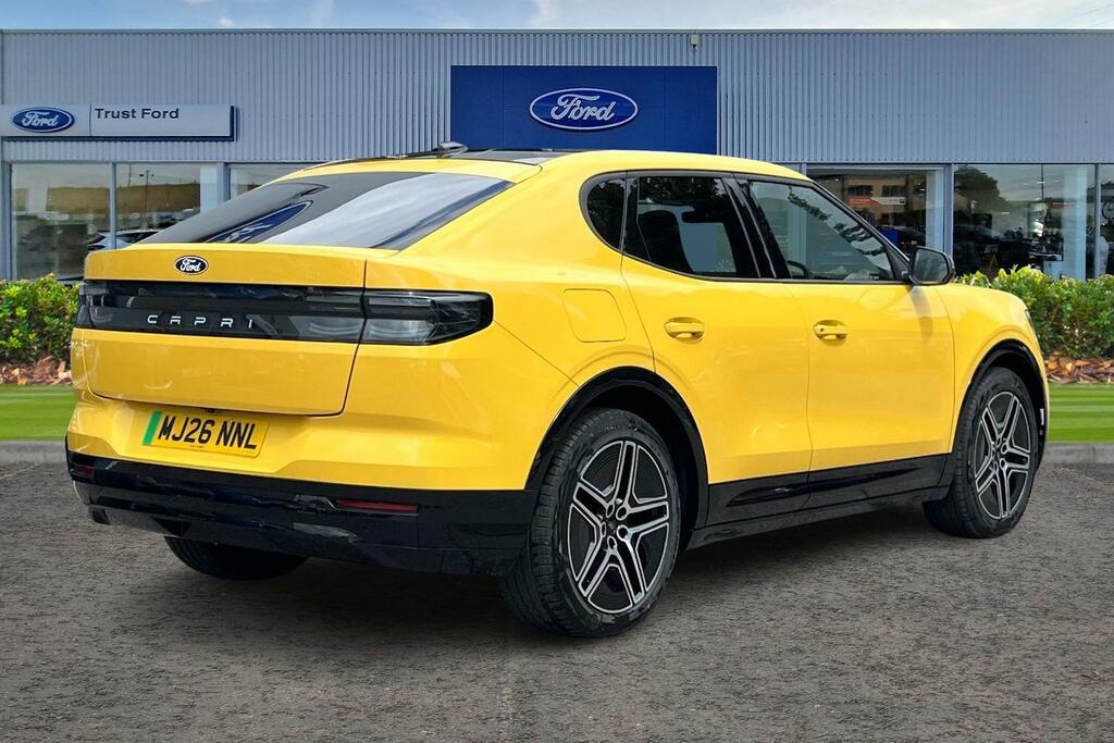 Ford Capri Premium Retractable Towbar Blis Rear View Ca Yellow #4