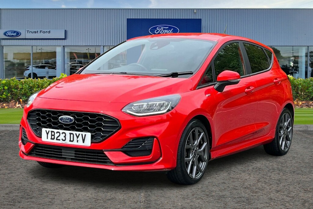 Ford Fiesta St-line YB23DYV Red #5
