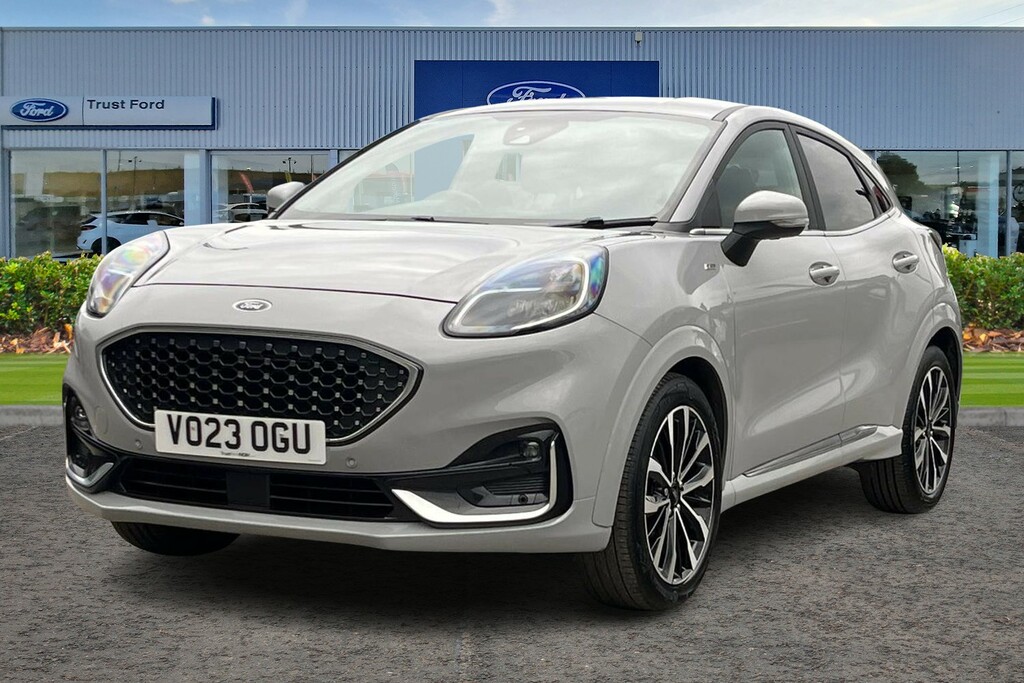 Ford Puma 1.0 Ecoboost Hybrid Mhev 155 St-line Vignale Sync3 VO23OGU Grey #5