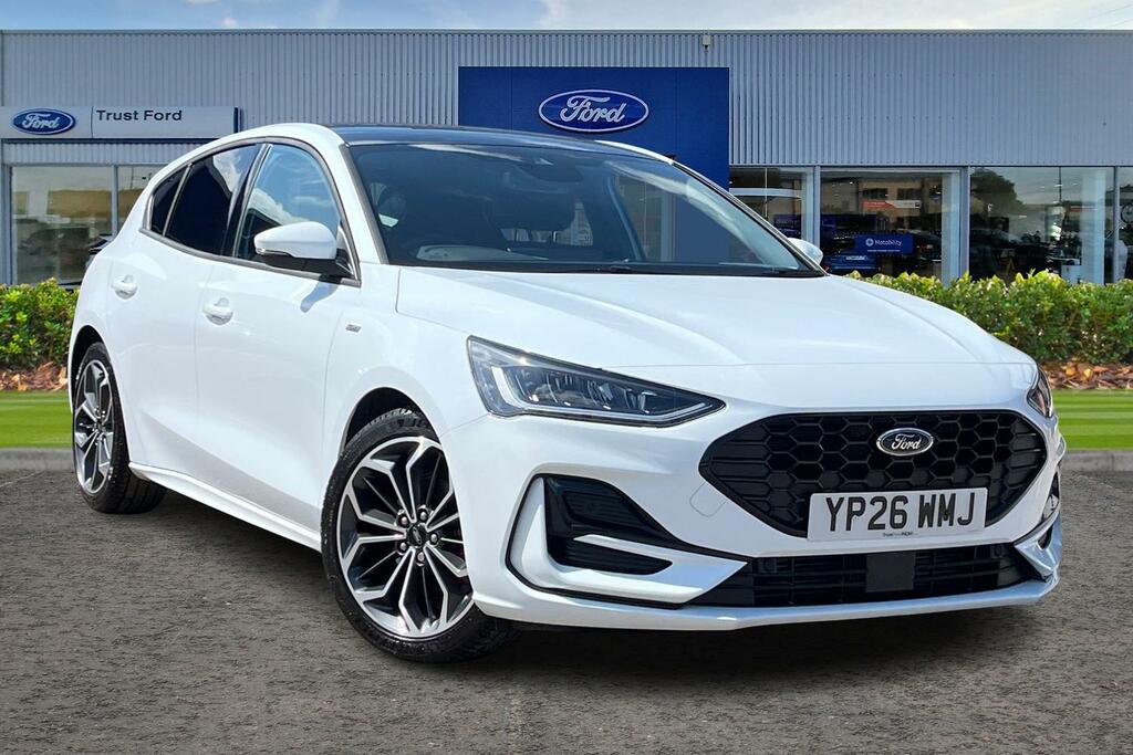 Ford Focus 1.0 St-line X Sync4 Navigation Openable Panoramic White